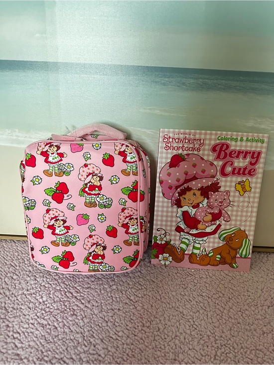 Strawberry Shortcake Handbags - Strawberry Shortcake Pink Kids' Lunch Bag